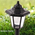 thumbnail image 4 of PEACNNG Solar Pathway Lights, LED Bulbs Solar Walkway Lights Auto On/Off, Outdoor Landscape Lights for Garden, Lawn, Path, Yard Black, lawn lamp outdoor waterproof landscape lighting, 4 of 5