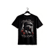 thumbnail image 1 of Chicana Payasa Tattoo art Cotton T-Shirt With Smile Now Cry Later Design, 1 of 6