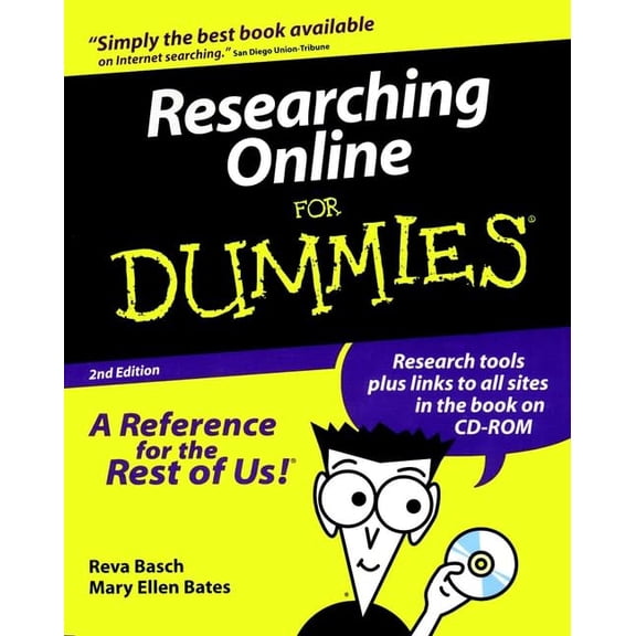 Pre-Owned Researching Online For Dummies Paperback