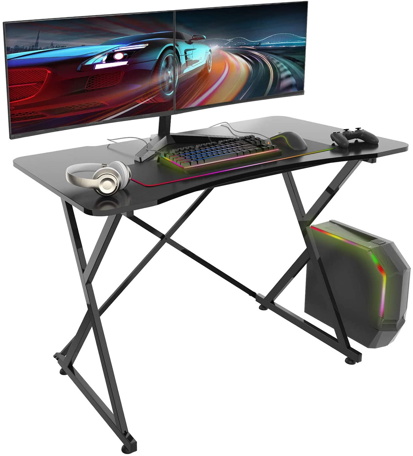 Milemont Gaming Desk Ergonomic Gamer Workstation in Zambia at ZMW 3159, Rating 5