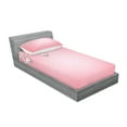 thumbnail image 2 of Ambesonne Vintage Fitted Sheet & Pillow Sham Set, Heart Pearl Necklace, Twinxl, Beige Pink, 2 of 2