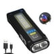 thumbnail image 1 of Lámpara Linterna de luz de flash portátil Linterna de camping de 7 engranajes multipropósito (negro), 1 of 5