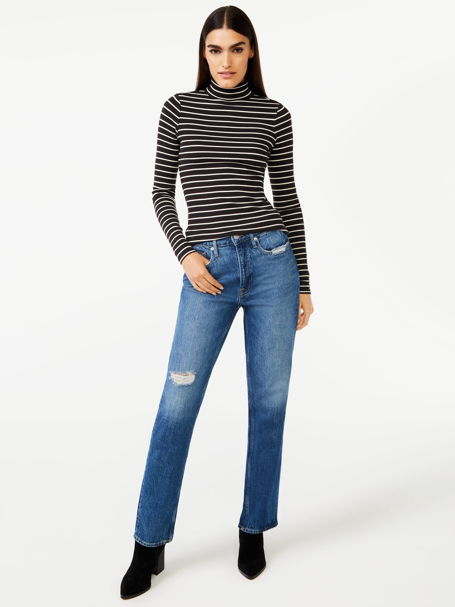 Free Assembly Women's Original 90's Straight Jeans