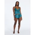 thumbnail image 3 of Joyspun Women's Bridal Lace Satin Cami and Shorts Set, 2-Piece, Sizes XS-XXXL, 3 of 6