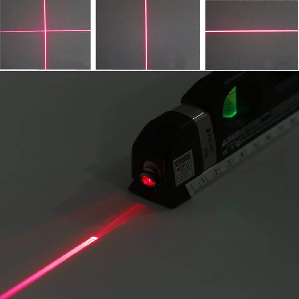 Practical Laser Level Marking Scale with Tape Measure Horizontal
