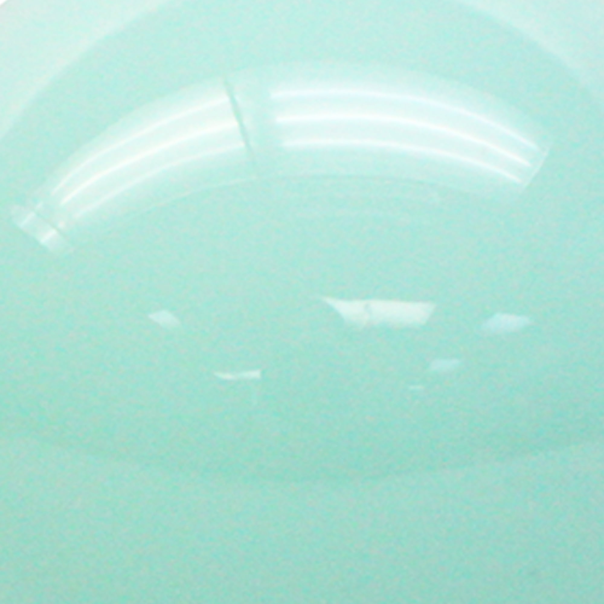 Unscented High Gloss Green Ball Candle, 4"Dia x 4”H