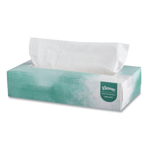 12 Boxes Kleenex Professional Facial Tissue 125 Tissues Flat Tissue Boxes 