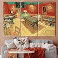 thumbnail image 4 of Vincent Home Decor Canvas, Home Decor Artwork, Billiards Table Wall Art, The Night Cafe by Home Decor, Home Decor Cafe Canvas Art, Canvas Wall Decor - Rolled Canvas, 4 of 9