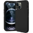 thumbnail image 1 of [PST] iPhone 15 / iPhone 14 (6.1") Hard Defender Case, Anti-Drop Triple Layers Shockproof Heavy Duty Defender Hard Case Cover, 1 of 4