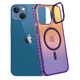 thumbnail image 3 of Funda Case Carcasa Tornasol Color Morado Con Soporte Premium Para iPhone 13 / 14 Compatible Con Magsafe, 3 of 7