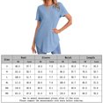 thumbnail image 2 of Camiseta holgada de mujer con botones individuales en la parte trasera para un ajuste relajado FLhrweasw Para estrenar, 2 of 7