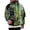 Green, variant on Men's Hoodie Pullover Sweatshirt Vintage Retro Patchwork Print Graphic Long Sleeve Hooded Top Casual Streetwear Oversized Loose Fit Cotton Blend Fall Winter Fashion
