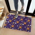 thumbnail image 2 of Cute Halloween Icons Pattern Door Rugs,Washable Non Slip Door Mats Indoor,Decorative Door Mats,Entry Mat Indoor for Entrance,Bedroom,Kitchen,Bathroom,16"x24", 2 of 6