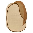 thumbnail image 6 of Rugs USA Greenwich Abstract Wool Area Rug, 4' x 6', Shaped, Greenwich Beige, 6 of 8