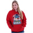 thumbnail image 4 of Tootsie Mr Owl USA American Patriot Unisex Plus Size Hoodie Brisco Brands 2X, 4 of 5