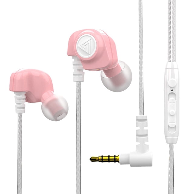Auriculares deportivos Control de cable en la oreja con micrófono Subwoofer Auriculares para teléfono móvil