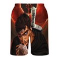 thumbnail image 5 of Berserk Short Sweatpants Summer Daily Cozy Lounge Shorts 3D Printed Beach Shorts Sweatpants With Drawstring And Pockets, 5 of 7