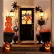 thumbnail image 5 of Decoración temática de tienda de linternas de calabaza de Halloween, decoración colgante para puerta, decoración para fiesta, festival, escena, accesorios colgantes, 5 of 6