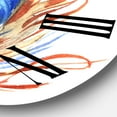 thumbnail image 3 of Designart 1 in Quartz Bohemian Wall Clock, 3 of 5