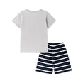 thumbnail image 3 of HWJAD Toddler Baby Boy Clothes Kids 2-7 Years Summer Outfits Cotton Crocodile Print Tees T-shirt + Shorts 2-Pieces Little Boys Dinosaur Set, 3 of 11