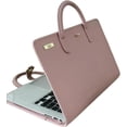 thumbnail image 1 of Housse d'Ordinateur Portable Rose avec Poignée Étui de Protection pour Ordinateur Portable, 1 of 8