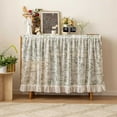 thumbnail image 3 of Closet curtains for kitchen, valance dustproof, small window curtain, privacy curtain for closet laundry room, 3 of 7