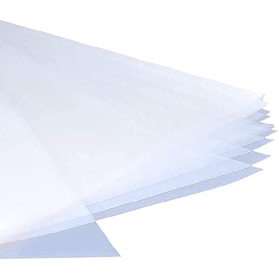 8.5x11 Inch Waterproof Inkjet Transparency Film - Silk Screen Printing Supplies, 100 Sheets