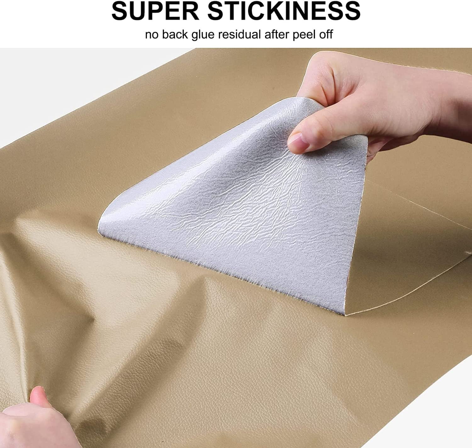 Leather Repair Patch for Furniture, Leather Repair Tape Self Adhesive, Leather Repair Patch for Couches Car Seat Sofa Jackets Handbags Medium