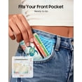 thumbnail image 2 of Fintie Credit Card Holder with ID Window, RFID Blocking PU Leather Slim Wallet Sleeve for Men Women, 2 of 10