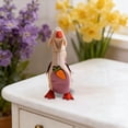 thumbnail image 4 of This Is A Mini Desktop Goose Wearing An Adorable Hoodie. Mini Desktop Goose Easter Bunny ., 4 of 6