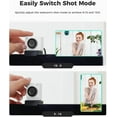 thumbnail image 4 of OBSBOT Meet SE 1080P 100FPS Webcam for PC, AI Framing Streaming Camera with 1/2.8" Sensor (Cloud White), 4 of 5