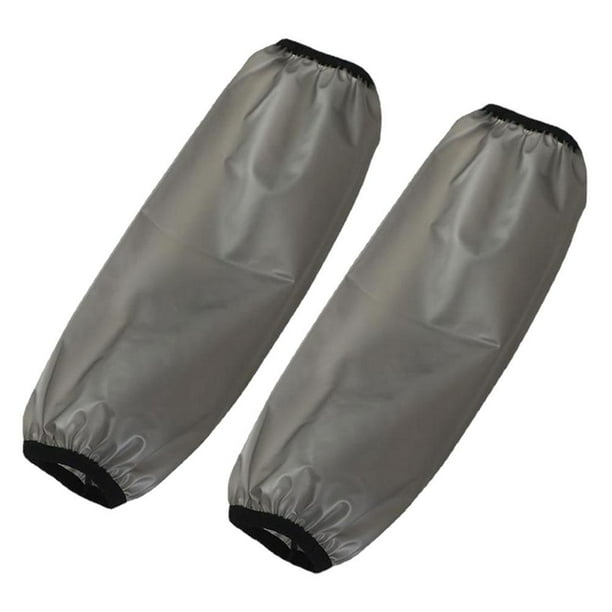Wartleves 1 par de fundas de brazo de TPU con puños elásticos, impermeables y a prueba de aceite