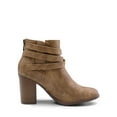 thumbnail image 3 of BURUDANI Women's Fashion Chunky Heel Ankle Boots Work Ankle Booties, 3 of 6