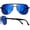 Gloss Blue, variant on Grinderpunch Polarized Aviator Sunglasses Men Women Retro Vintage Square Pilot Sun Glasses UV400 Protection - Black