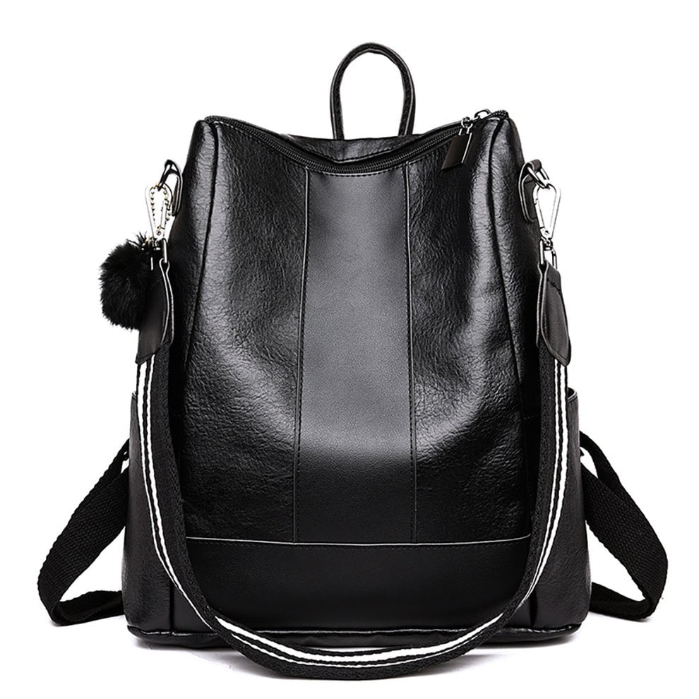 leather ladies backpack bag