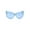 All Blue, variant on Girls Kitty Cat Ear Whisker Flower Cat Eye Sunglasses All Purple