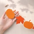 thumbnail image 5 of Harvest Festival Felt Banner Set Maple Leaf Pumpkin Fall Garland Decor, 5 of 6