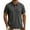 Gray, variant on Mens Polo Shirts Short Sleeve Black Golf Casual Shirt Collared Work Pullover Loose Fit Business Tops