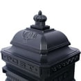 thumbnail image 4 of Mailboxs Mailboxes Residential The Court Large-Capacity Letter Box, Garden Floor Safety Mailbox, Outdoor Rainproof Postbox Statue ,black, 4 of 14