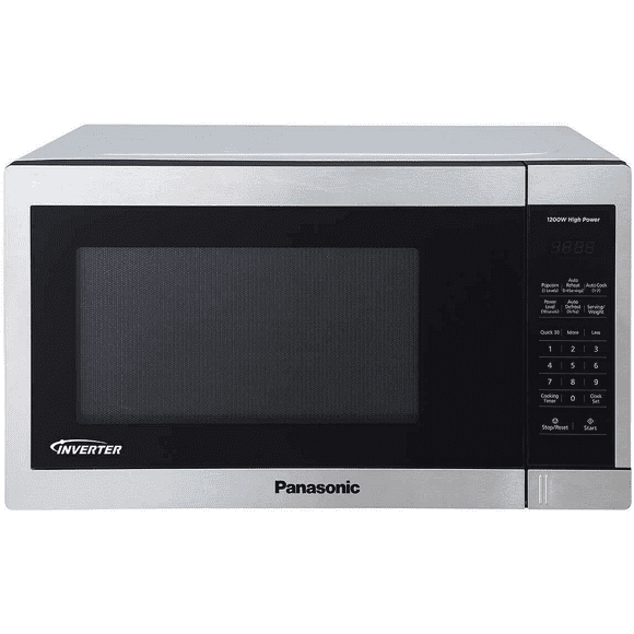 (Boîte Ouverte) Panasonic NN-SC678S Génie 1.3 cu. Pi 1200W Onduleur Micro-Ondes (Acier Inoxydable)