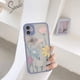 thumbnail image 3 of Funda compatible con iPhone 11 transparente de PC mate 3D con flores para , y parachoques de TPU suave para protección contra impactos. Levamdar  HMHZ505-2, 3 of 8