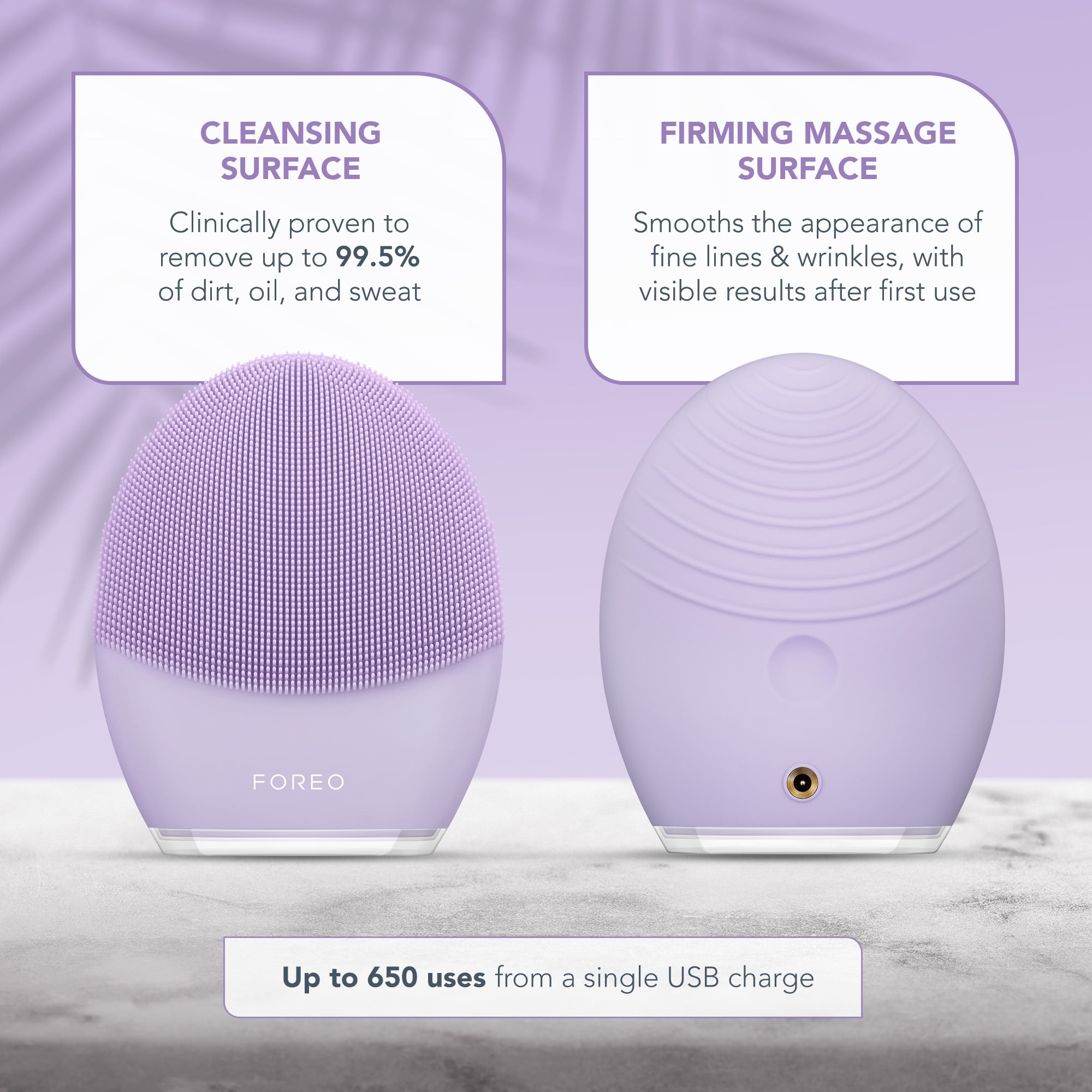 FOREO LUNA 3 Smart Sonic Facial Cleanser & Massager