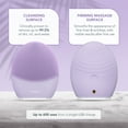 thumbnail image 3 of FOREO LUNA 3 Smart Sonic Facial Cleanser & Massager, For Sensitive Skin, 3 of 11