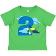 thumbnail image 3 of Inktastic 2nd Birthday Airplane Pilot Boys Toddler T-Shirt, 3 of 5