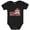 Black, variant on Paw Patrol Marshall Themed Little Brother Baby Bodysuit - Newborn Outfit for Boys - Perfect Gift for Paw Patrol Fans - Adorable Baby Shower Present - Official Nickelodeon Apparel - 12M (6-12M) Navy