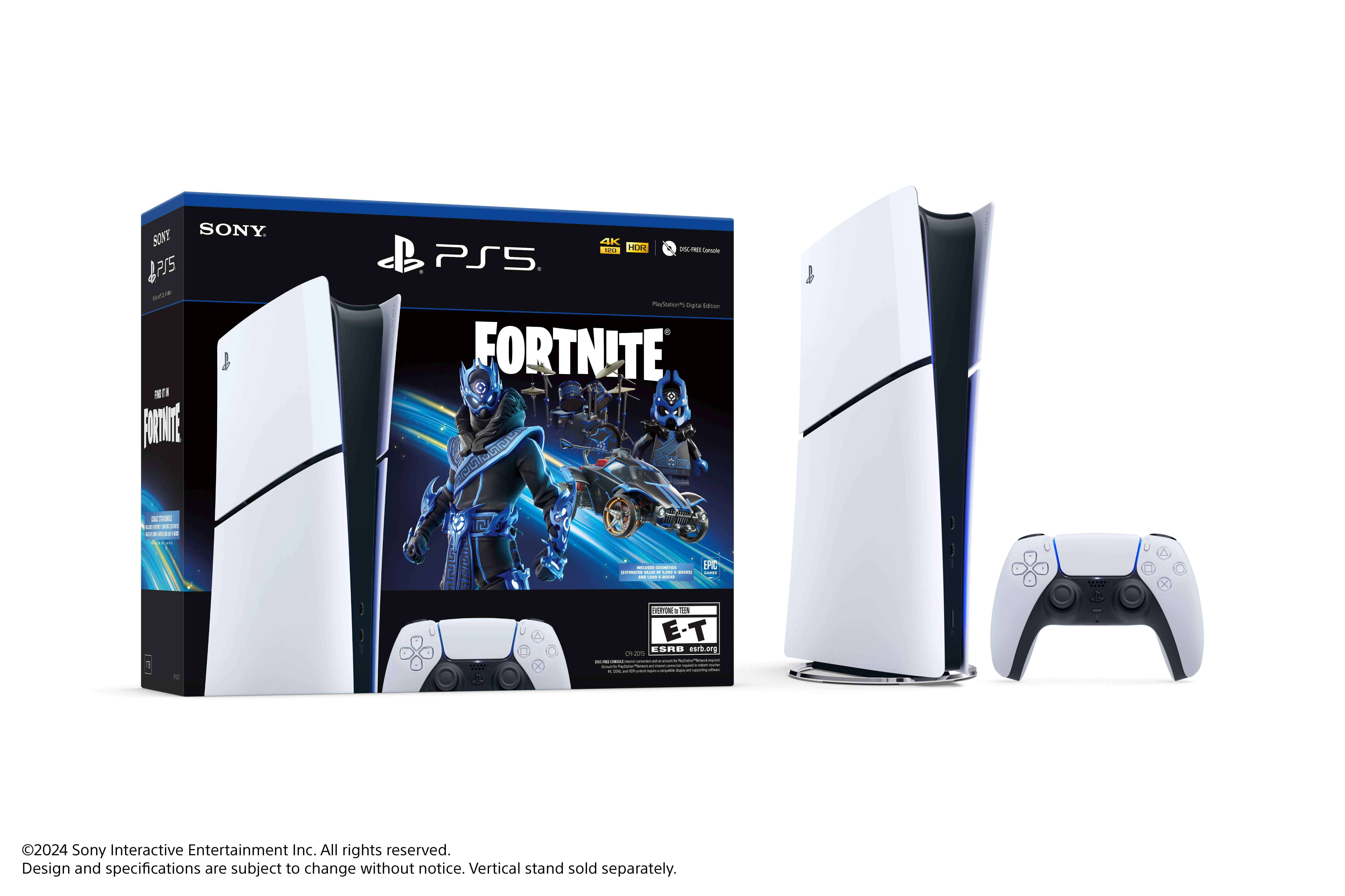 PlayStation 5 Digital Edition โ Fortnite Cobalt Star Bundle