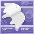thumbnail image 3 of Naterido Patchs pour Ridules du Front et Lignes du Sourire, Anti-Rides, Patch Anti-Dérapant pour Rides du Visage de Nuit, Masque Facial pour Femmes pour Ridules du Front (14PRS+14PIC), 3 of 3