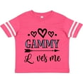 thumbnail image 3 of Inktastic Gammy Loves Me Grandchild Girls Toddler T-Shirt, 3 of 5