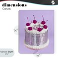 thumbnail image 4 of Stupell Industries Art Deco Gleaming Disco Cake Canvas Art, 16 x 20, by LISH Creative, 4 of 8