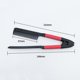 thumbnail image 4 of 2 Pieces Flat Iron Comb Hair Straightener Comb Salon Hair Brush Combs Hairdressing Styling Hair Straightener Straight V Comb (Red, Black), 4 of 5